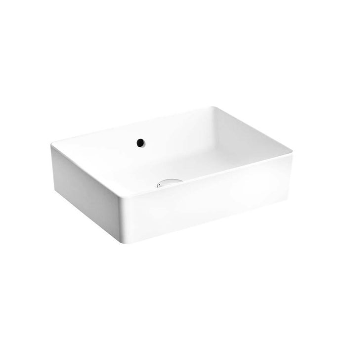 Vitra Nuo 500/600mm 0TH Rectangle Countertop Basin - Unbeatable Bathrooms