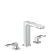 Hansgrohe Metropol - 3-hole basin mixer 160 with loop handles and push-open waste - Unbeatable Bathrooms