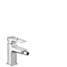 Hansgrohe Metropol - Single Lever Bidet Mixer with Loop Handle and Push-Open Waste - Unbeatable Bathrooms