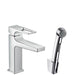Hansgrohe Metropol - Single Lever Basin Mixer with Loop Handle with Bidet Spray and Shower Hose 160cm - Unbeatable Bathrooms