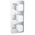 JTP AXEL Thermostatic Concealed 2 Outlet Shower Valve - 74690 - Unbeatable Bathrooms
