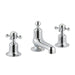 JTP Grosvenor Cross 3 Hole Bath Filler Tap - Unbeatable Bathrooms