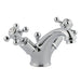 JTP Grosvenor Cross Basin Mixer Tap With Pop Up Waste - Unbeatable Bathrooms