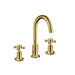 JTP Grosvenor Cross 3 Hole Basin Mixer Tap Swivel Spout - Unbeatable Bathrooms