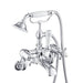 JTP Grosvenor Cross 2 Hole Wall Mounted Bath Shower Mixer Tap - Unbeatable Bathrooms