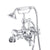 JTP Grosvenor Cross 2 Hole Wall Mounted Bath Shower Mixer Tap - Unbeatable Bathrooms