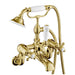 JTP Grosvenor Cross 2 Hole Wall Mounted Bath Shower Mixer Tap - Unbeatable Bathrooms