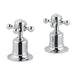 JTP Grosvenor Cross Panel Valves (Pair) - Unbeatable Bathrooms