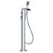 JTP Cascata Floor Mounted Single Lever Bath Shower Mixer Tap - Unbeatable Bathrooms
