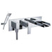 JTP Cascata 3 Hole Wall Mounted Bath Shower Mixer Tap - Unbeatable Bathrooms