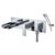 JTP Cascata 3 Hole Wall Mounted Bath Shower Mixer Tap - Unbeatable Bathrooms