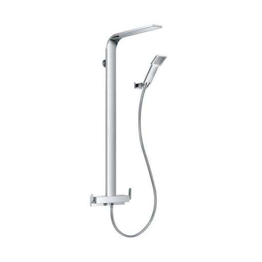 JTP Cascata Single Lever Shower Mixer with Rainshower - Unbeatable Bathrooms