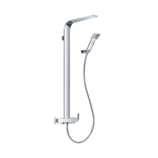 JTP Cascata Single Lever Shower Mixer with Rainshower - Unbeatable Bathrooms