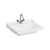 Vitra Valarte 650/800/1000mm Vanity Unit - Floor Standing Chrome Frame Stand With Basin - Unbeatable Bathrooms