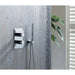JTP Amore Thermostatic Concealed 2 Outlet 2 Controls Shower Valve - Unbeatable Bathrooms