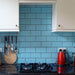 Metro 200 x 100 Bevelled Wall Tile - Baby Blue Gloss (Per M²) - Unbeatable Bathrooms