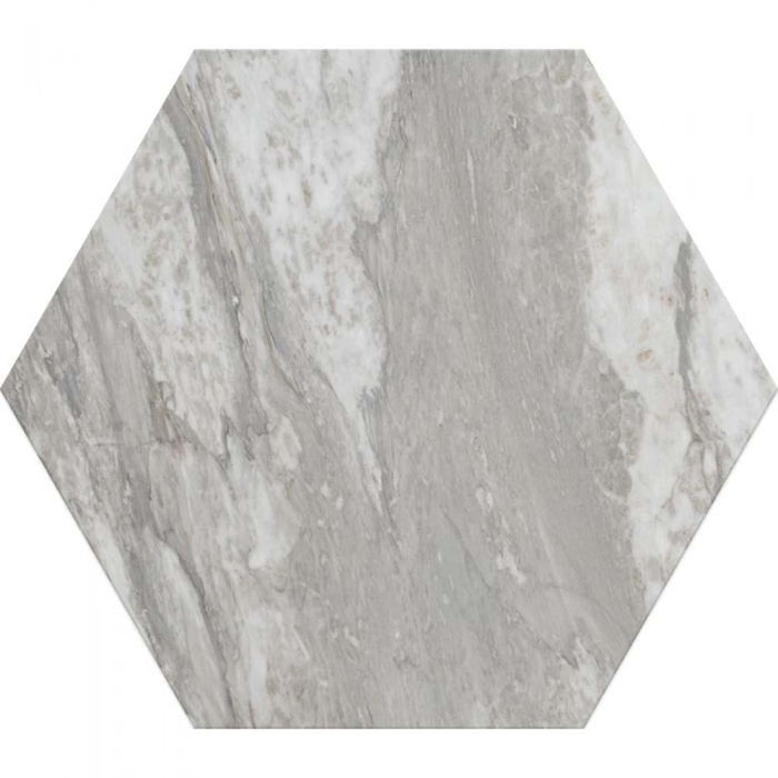 Bardiglio Hexagon 285mm x 330mm Floor Tiles (Per M²) - Unbeatable Bathrooms