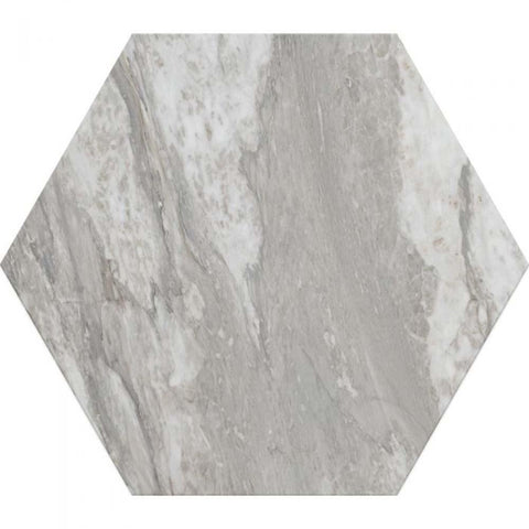 Bardiglio Hexagon 285mm x 330mm Floor Tiles (Per M²) - Unbeatable Bathrooms