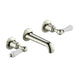 JTP Grosvenor Lever 3 Hole Wall Mounted Basin Mixer - Unbeatable Bathrooms