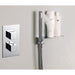 JTP Athena Thermostatic Concealed 2 Outlet 2 Controls Shower Valve - Unbeatable Bathrooms