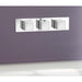 JTP Athena Slimline Thermostatic Concealed 2 Outlet 3 Controls Shower Valve Horizontal - Unbeatable Bathrooms