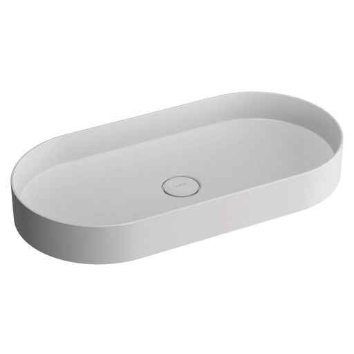 Vitra Memoria 800mm 0TH Oval Countertop Basin - Unbeatable Bathrooms