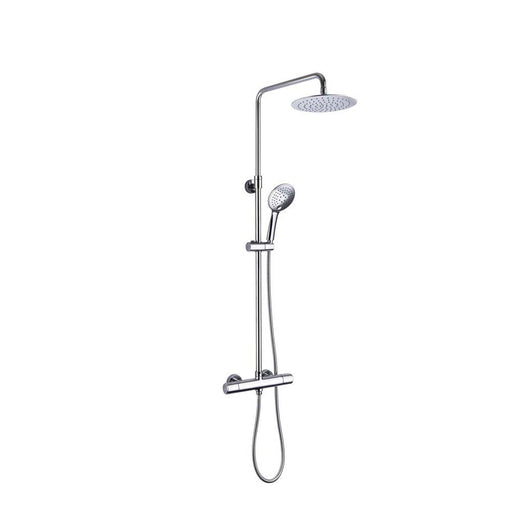 JTP Cool Touch Thermostatic Bar with 2 Outlets Adjustable Riser & Kit - Unbeatable Bathrooms