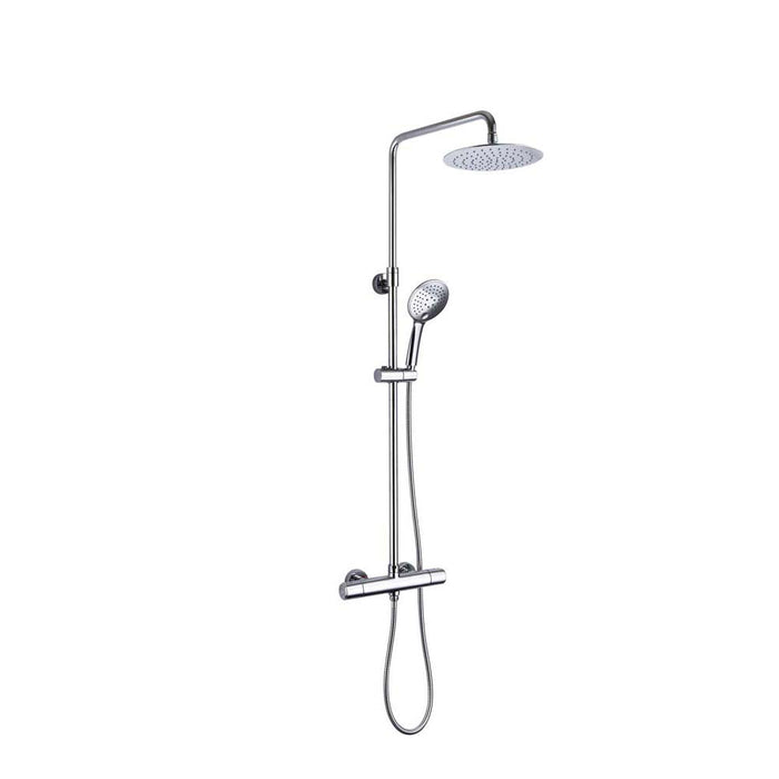 JTP Cool Touch Thermostatic Bar with 2 Outlets Adjustable Riser & Kit - Unbeatable Bathrooms