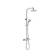 JTP Cool Touch Thermostatic Bar with 2 Outlets Adjustable Riser & Kit - Unbeatable Bathrooms