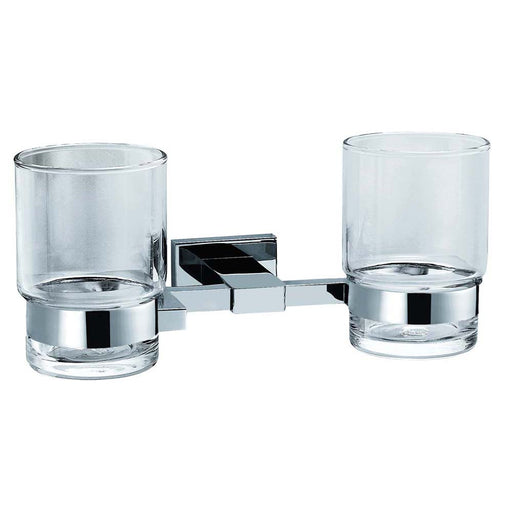 JTP Ludo Double Tumbler Holder - Unbeatable Bathrooms
