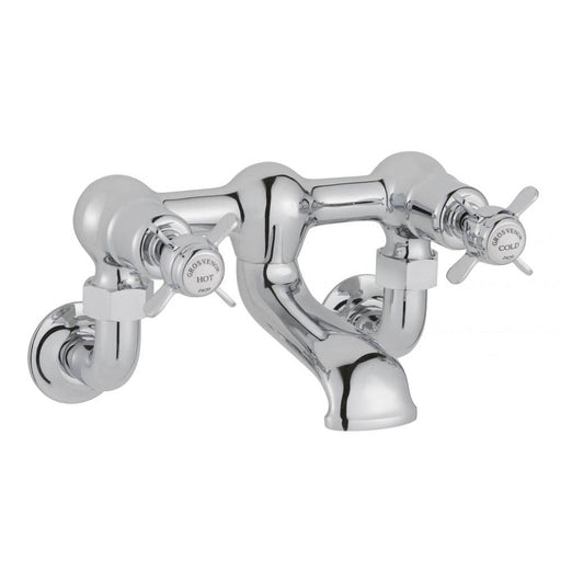 JTP Grosvenor Pinch 2 Hole Wall Mounted Bath Filler Tap - Unbeatable Bathrooms