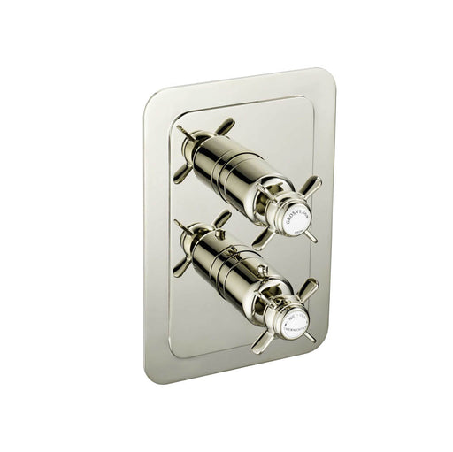 JTP Grosvenor Pinch Thermo Concealed 1 Outlet Shower Valve-Vertical - Unbeatable Bathrooms