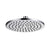JTP Boker Round Overhead Shower 190mm - Unbeatable Bathrooms
