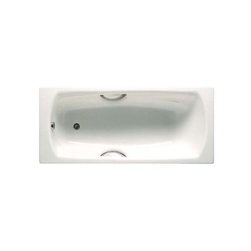 Roca Swing 1700 x 750mm Steel 2TH Single Ended Bath with Anti-Slip - Unbeatable Bathrooms