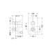 Hudson Reed Twin Thermostatic Shower Valve A3003V A3003V - Unbeatable Bathrooms