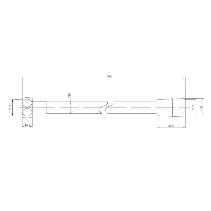 Hudson Reed Smooth Silver Flex - Unbeatable Bathrooms