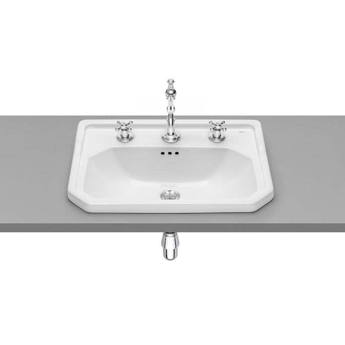 Roca Carmen 1300mm Vanity Unit - Floor Standing 2 Drawer & Door Unit with Basin - Unbeatable Bathrooms