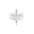 Roca Aire 550/600mm Round Wall Hung Basin - 1TH - Unbeatable Bathrooms