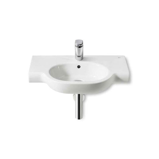 Roca Meridian-N 1TH Wall Hung Basin with Ledge (Various Sizes) - Unbeatable Bathrooms