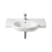 Roca Meridian-N 1TH Wall Hung Basin with Ledge (Various Sizes) - Unbeatable Bathrooms