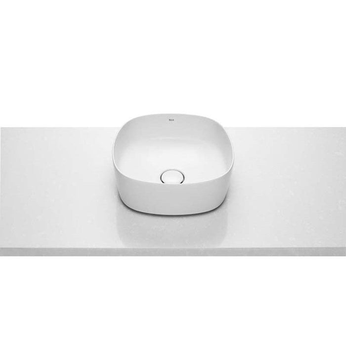 Roca Heima 800mm Vanity Unit in Textured Ash - Wall Hung 1 Drawer Unit - Unbeatable Bathrooms