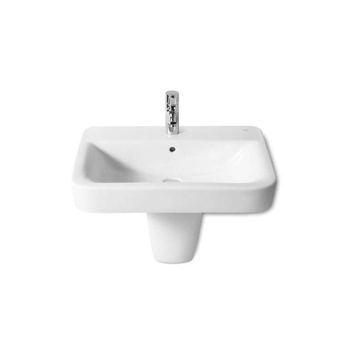 Roca Senso 1TH Square Wall Hung Basin (Various Sizes) - Unbeatable Bathrooms