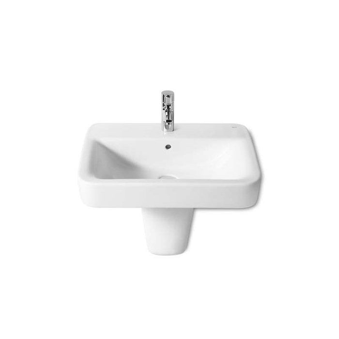 Roca Senso 1TH Square Wall Hung Basin (Various Sizes) - Unbeatable Bathrooms