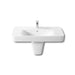 Roca Senso 1TH Square Wall Hung Basin (Various Sizes) - Unbeatable Bathrooms