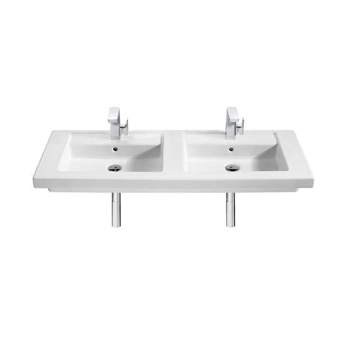 Roca Prisma Unik 1200mm Double Vanity Unit - Wall Hung 2 Drawer Unit - Unbeatable Bathrooms