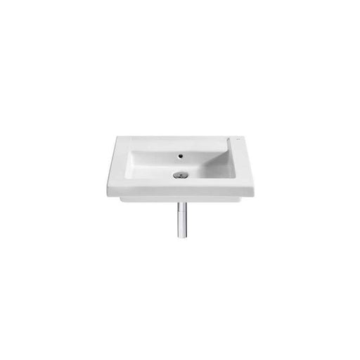 Roca Prisma 600mm Wall Hung Basin - 0 & 2TH - Unbeatable Bathrooms