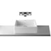 Roca Heima 800mm Vanity Unit in Textured Ash - Wall Hung 1 Drawer Unit - Unbeatable Bathrooms