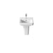 Roca Dama-N 1TH Compact Wall Hung Basin (Various Sizes) - Unbeatable Bathrooms