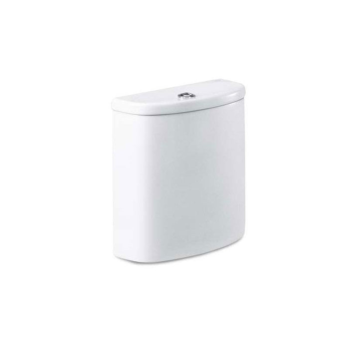 Roca Senso Compact Close-Coupled Back-to-Wall WC Pan with Dual Outlet - Unbeatable Bathrooms