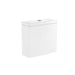 Roca Inspira Round Compact Close Coupled Toilet with Dual Outlet (Closed Back) - Unbeatable Bathrooms